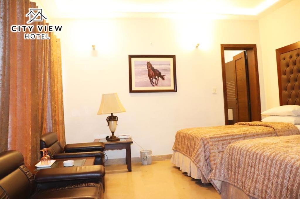 City View Hotel & Restaurant Lahor Kültér fotó